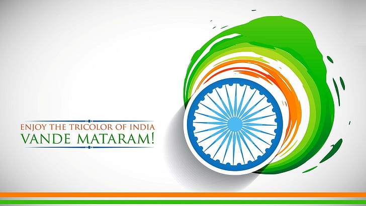 15th August Happy Independence Day of INDIA Wishes, vande mataram, HD wallpaper