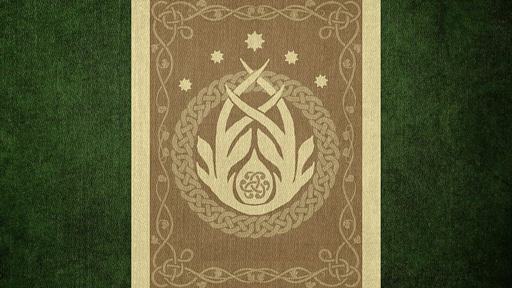 The Elder Scrolls, Flag of Valenwood, Okiir, HD wallpaper