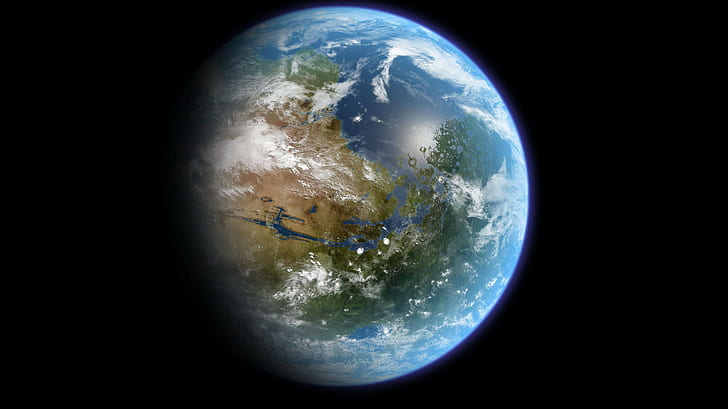 Earth, Space, Planet, HD wallpaper
