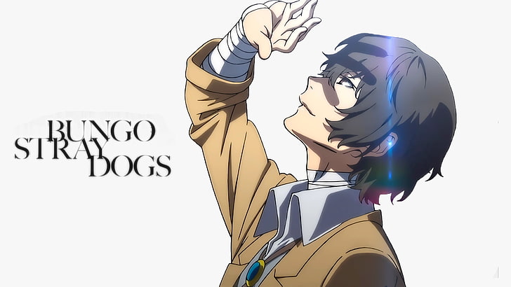 Anime, Bungou Stray Dogs, Osamu Dazai, HD wallpaper