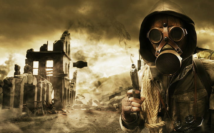 S.T.A.L.K.E.R., video games, gas masks
