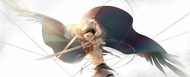Anime, Attack On Titan, Levi Ackerman, HD wallpaper