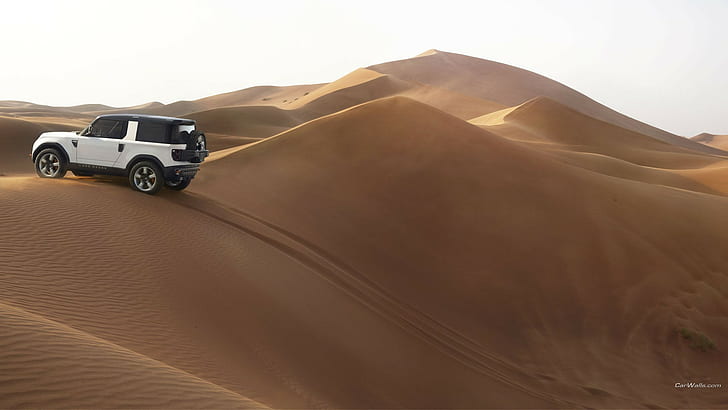 desert, dune, vehicle, HD wallpaper