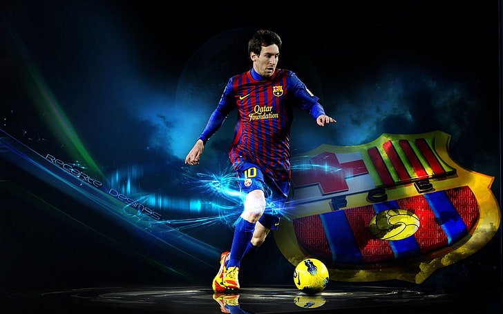 Fifa 2022 World Cup Lionel Messi 4K wallpaper download