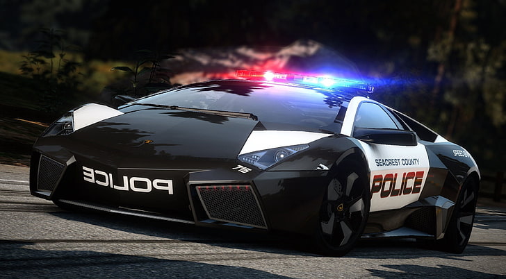 Need For Speed Hot Pursuit Lamborghini Police..., police car wallpaper, HD wallpaper