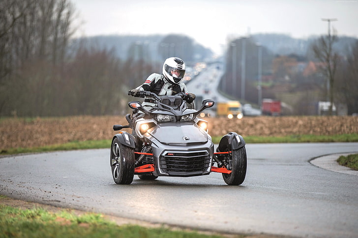 tricycle, CAN-AM SPYDER F3-T, test