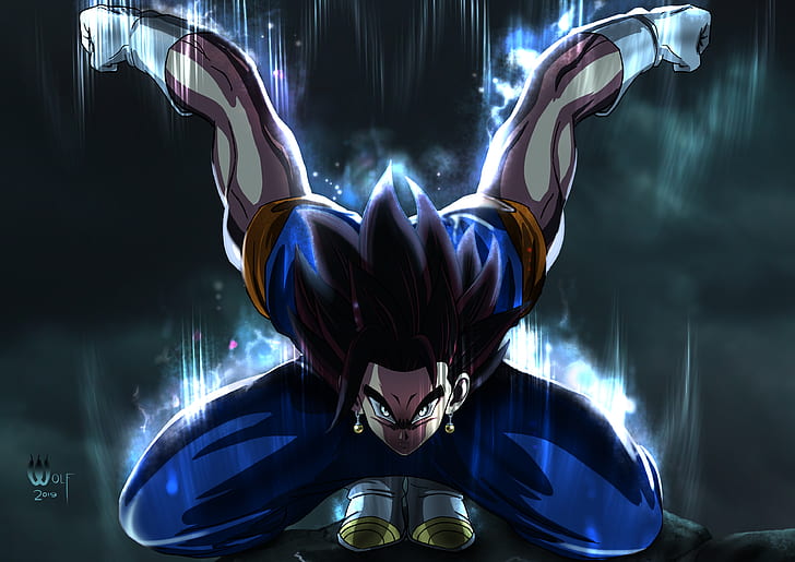 Super Saiyan Blue Vegito from Dragon Ball Super Dragon Ball Legends Arts  for Desktop 4K wallpaper download