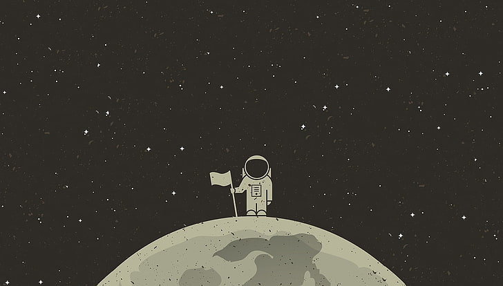 Baby Astronaut iPhone Wallpaper HD - iPhone Wallpapers-cheohanoi.vn