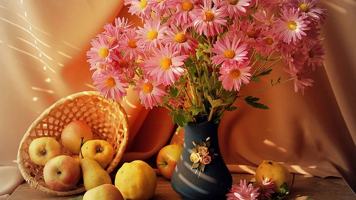 food, bouquet, arrangement, flower arrangement, vase, decoration, HD wallpaper