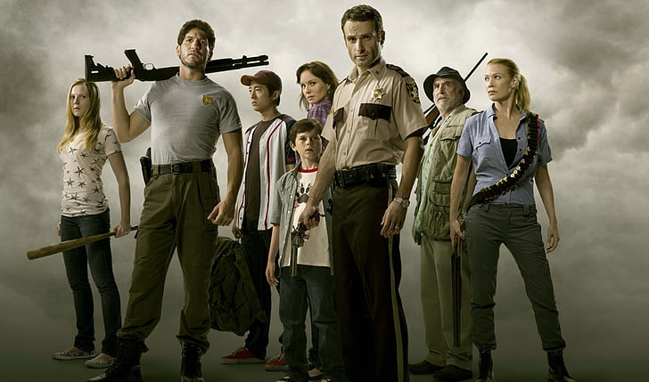 The Walking Dead, Daryl Dixon, Maggie Greene, Rick Grimes, Andrea, HD wallpaper
