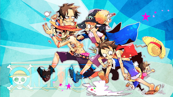 Hd Wallpaper Anime One Piece Monkey D Luffy Portgas D Ace Sabo One Piece Wallpaper Flare