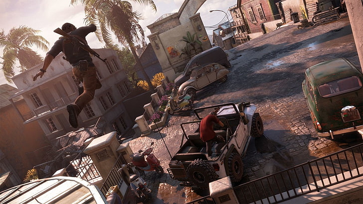 Uncharted, Uncharted 4: A Thief's End, Nathan Drake, architecture