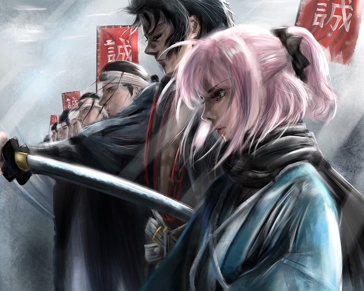 Fate Series, Fate/Grand Order, Hijikata Toshizō (Fate/Grand Order), HD wallpaper