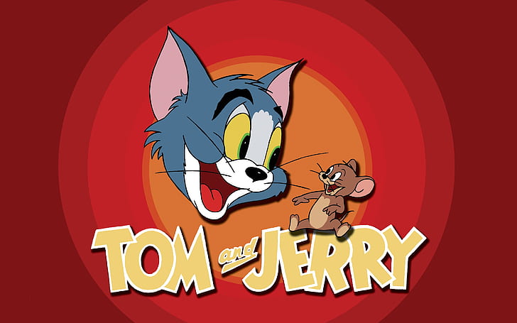 cat, cartoon, mouse, saver, Tom and Jerry
