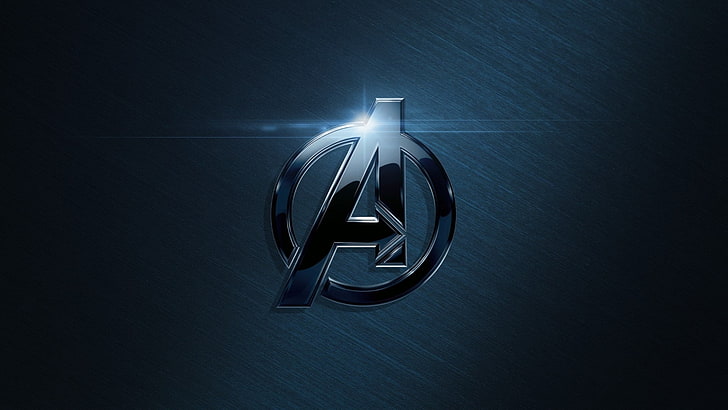 Hd Wallpaper Marvel Avengers Logo The Avengers Backgrounds Shiny Abstract Wallpaper Flare