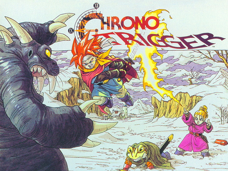 Chrono Trigger, video games, 16-bit, anime, retro games, creativity