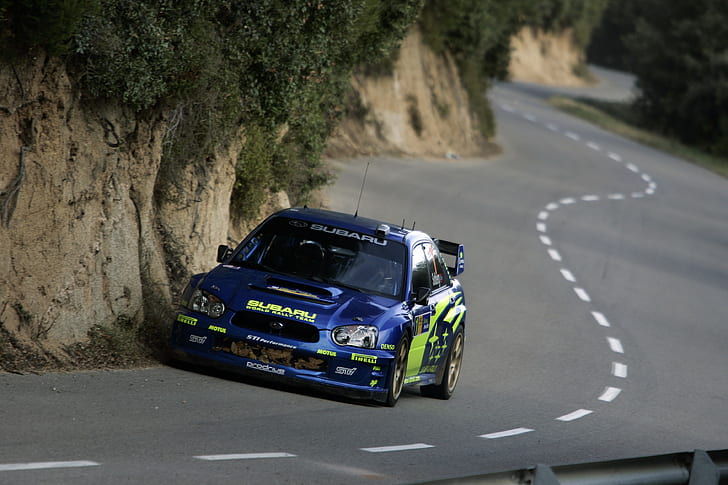Petter Solberg, Rally Cars, Subaru Impreza WRX STi, HD wallpaper