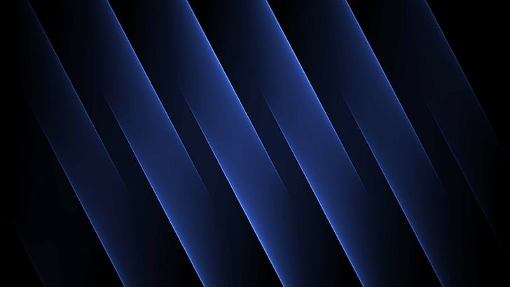Blue, Stripes, 4k, 8k, HD, abstract, HD wallpaper
