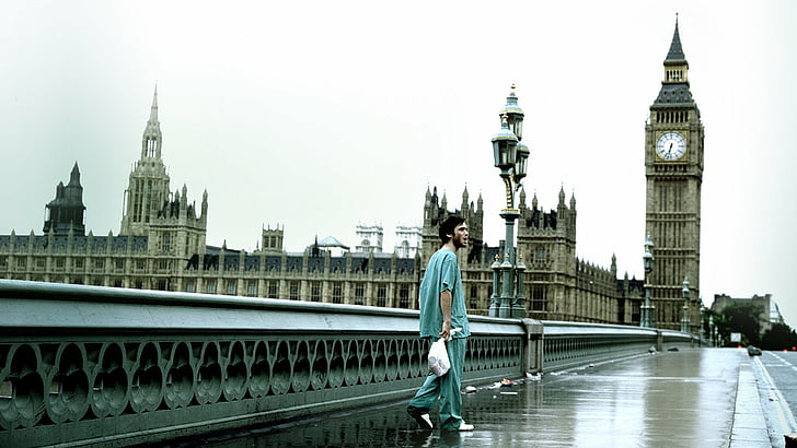 Movie, 28 Days Later, Cillian Murphy, London, architecture, HD wallpaper