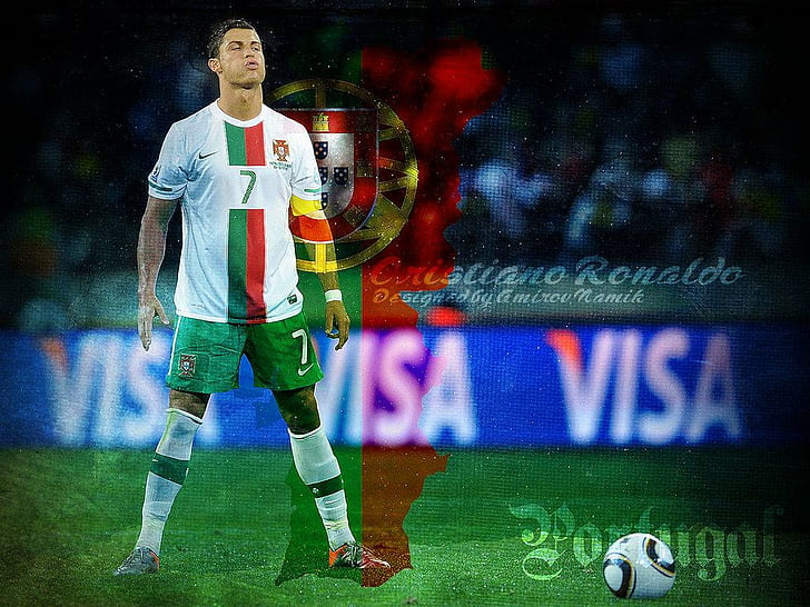 Cristiano Ronaldo Hd Background, celebrity, celebrities, boys, HD wallpaper
