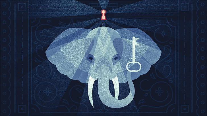 elephant, no people, pattern, protection, close-up, security