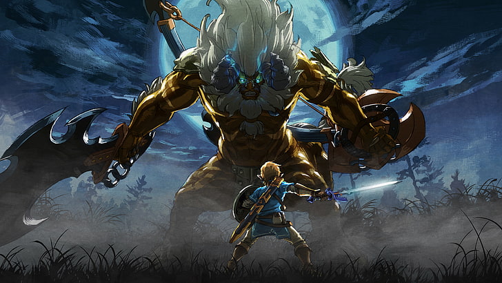 8K, The Legend of Zelda: Breath of the Wild, The Master Trials, HD wallpaper