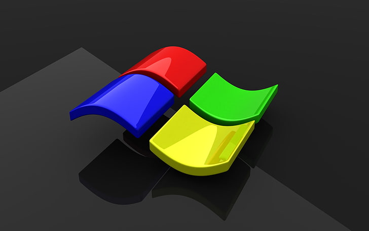 microsoft windows logos glossy texture Technology Windows HD Art, HD wallpaper