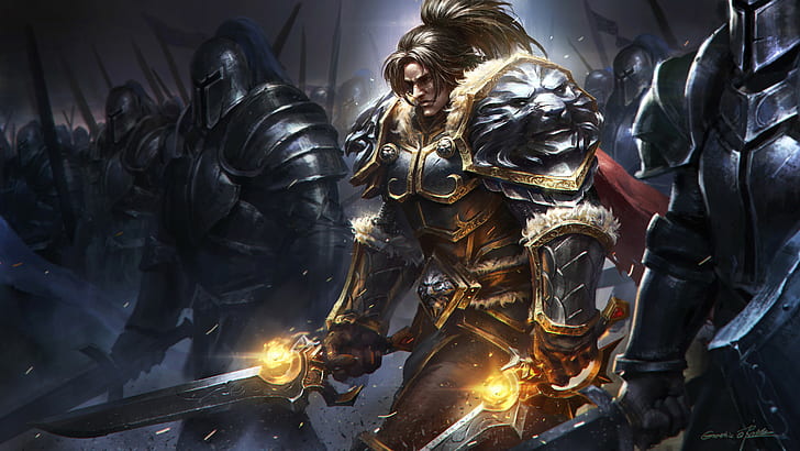 Warcraft, World Of Warcraft, Varian Wrynn, HD wallpaper