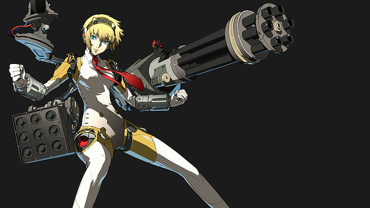 aigis, android, arena, fes, persona, series, HD wallpaper