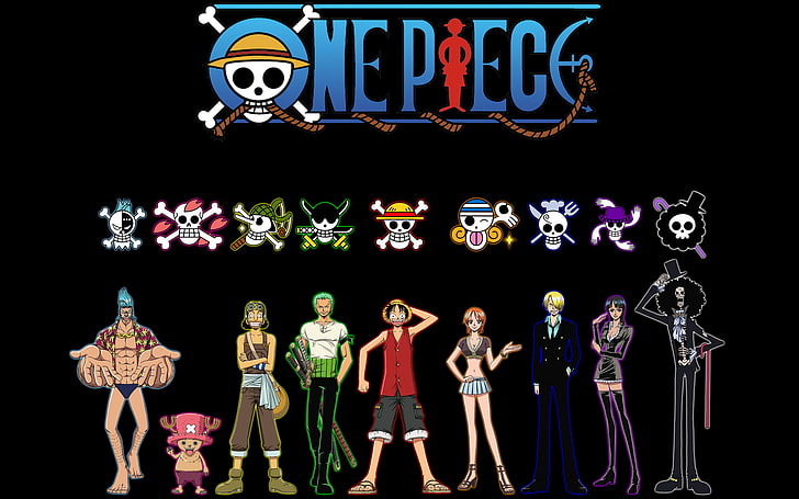 One Piece, anime, Franky, Tony Tony Chopper, Usopp, Roronoa Zoro, HD wallpaper