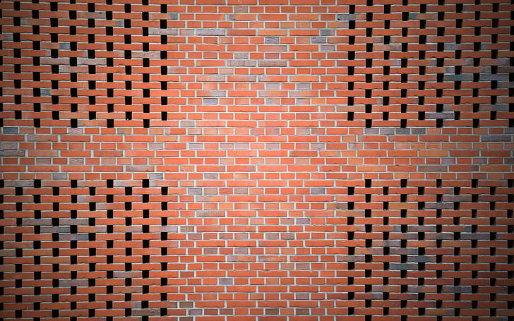 Walls, Pattern, Minimalism, Texture, Bricks, Symmetry, HD wallpaper