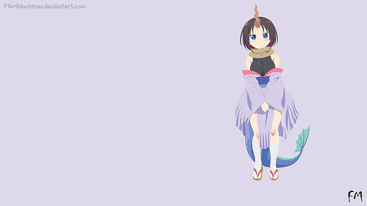 HD wallpaper: Anime, Miss Kobayashi's Dragon Maid, Elma (Miss Kobayashi's  Dragon Maid) | Wallpaper Flare