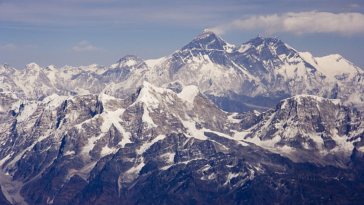 landscape mountains Mount Everest Nature Mountains HD Art, Scenery