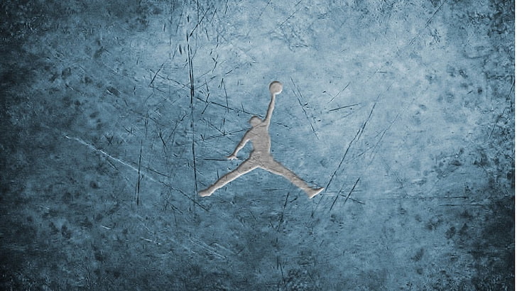 Air Jordan logo, Basketball, HD wallpaper
