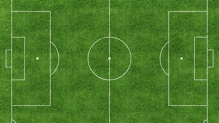 green soccer field, background, football, sport, grass, playing Field