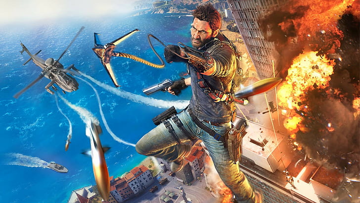 Just Cause 3, video games, HD wallpaper