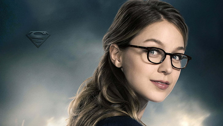Hd Wallpaper Supergirl Melissa Benoist Kara Danvers Eyeglasses One Person Wallpaper Flare