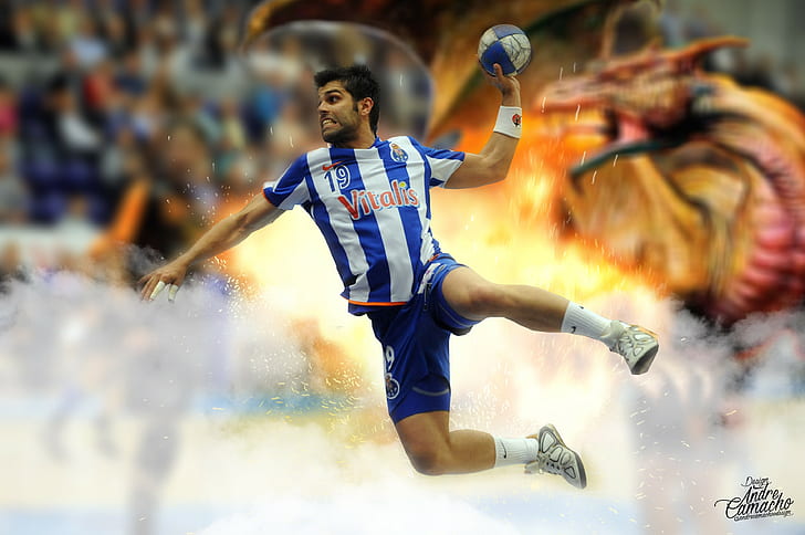 F.C. Porto, Andebol, photo manipulation, HD wallpaper