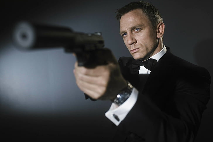 James Bond, Daniel Craig, men, actor, movies, HD wallpaper