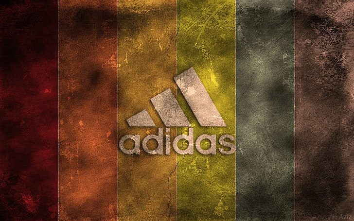 Adidas, adidas logo, Other, colors, shoes, text, no people, communication, HD wallpaper