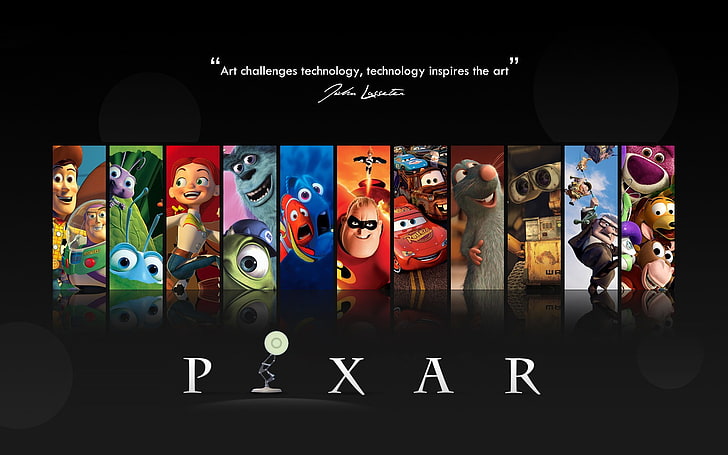 Pixar Animation Studios, movies, animated movies, collage, human representation