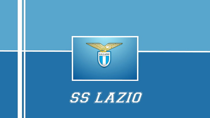 ss lazio, soccer clubs, Italy, sports, blue, no people, communication