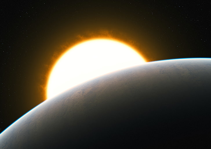 surface, star, gas giant, exoplanet, the planetary system, yellow dwarf