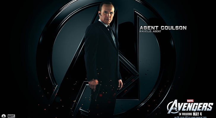 The Avengers Agent Coulson, Marvel Avengers Agent Coulson digital wallpaper