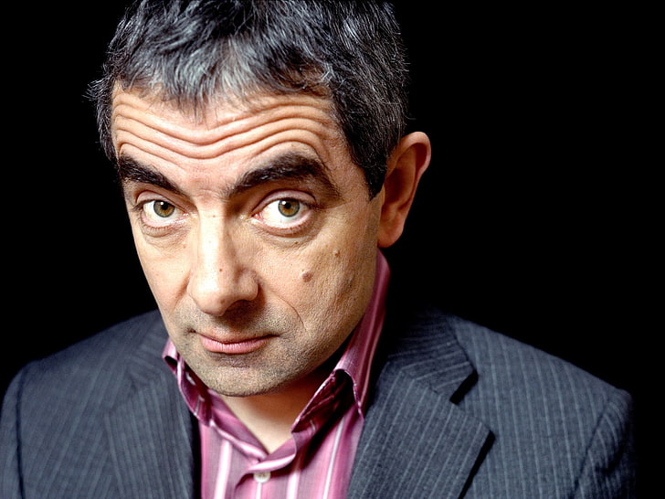 Rowan Atkinson, actor, comedian, star, mr bean, men, people, human Face, HD wallpaper