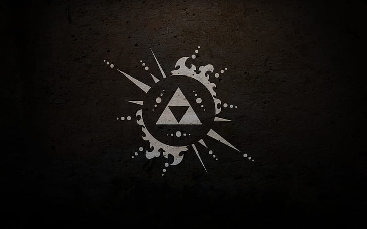 Minimalist Zelda Triforce Wallpaper by dark-box on DeviantArt