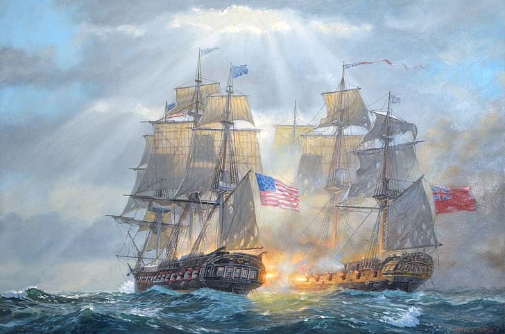 United States Navy, USS Constitution, uss constitution vs hms guerriere