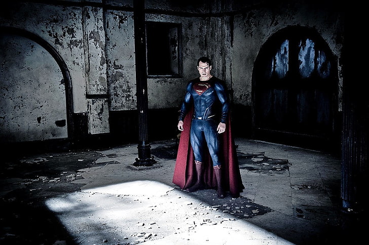 Man Of Steel Superman digital wallpaper, Batman v Superman: Dawn of Justice, HD wallpaper