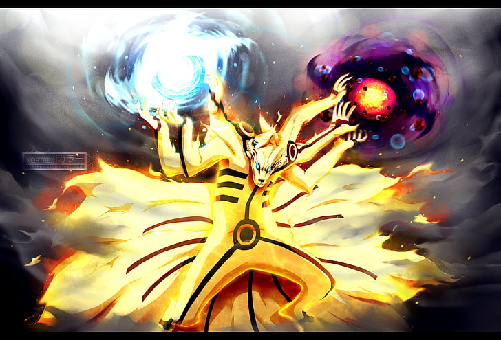 Gambar Keren Naruto Dan Kurama gambar ke 11