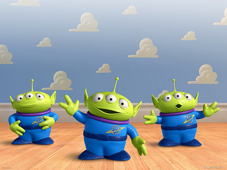 Toy Story character wallpaper, aliens, claw, toystory, the great escape, HD wallpaper